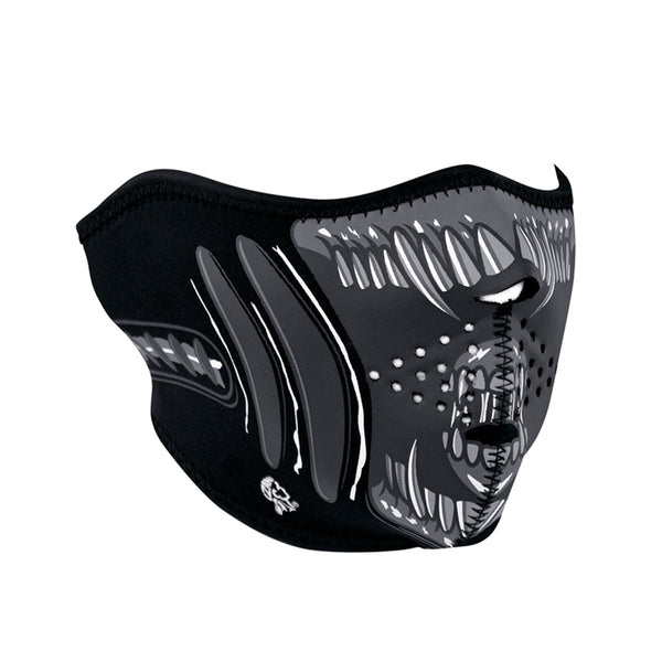 WNFM39H ZAN® Half Mask- Neoprene- Alien