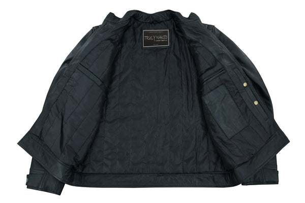 Men's Faux Leather Fashion Jacket