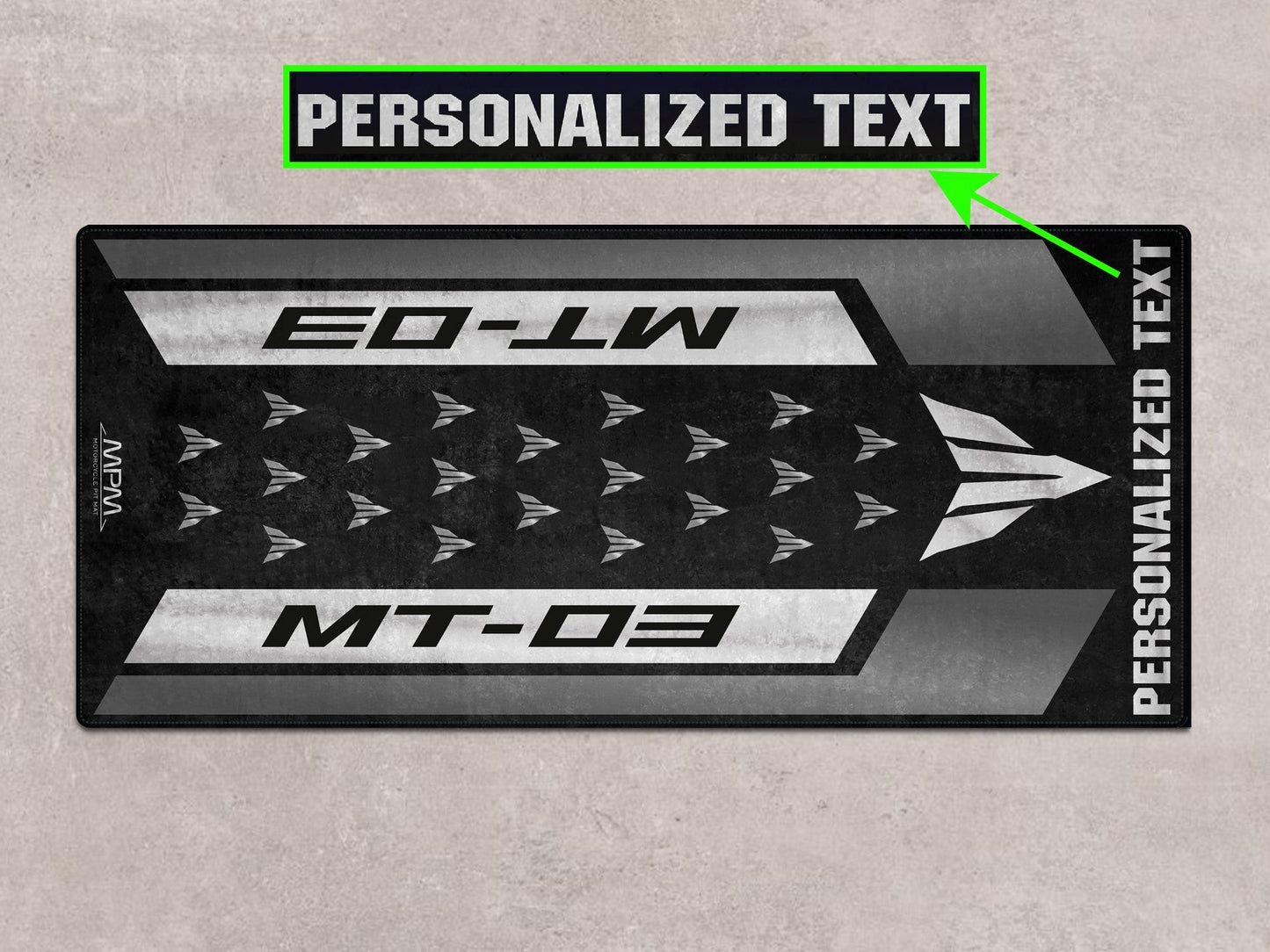 MPM Motorcycle Mat for Yamaha MT-03 - MM7121