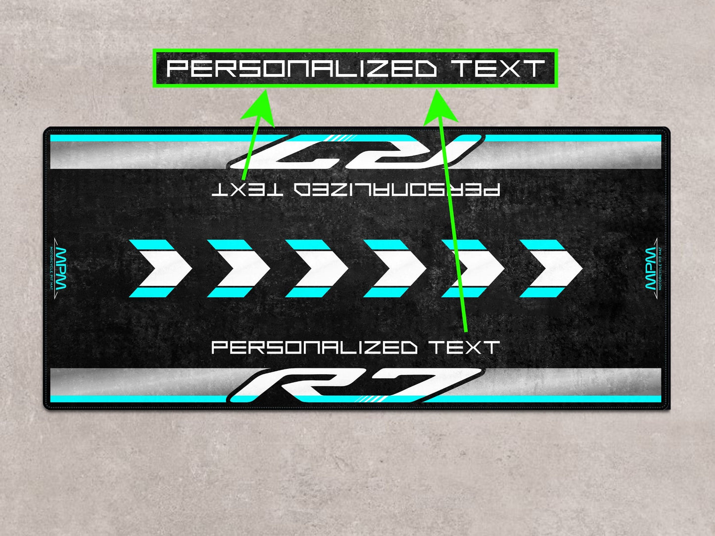 MPM Motorcycle Mat for Yamaha R7 - MM7113